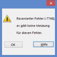 Padis Fehlerbehebung beim Zugriff mit dem ODBC Treiber