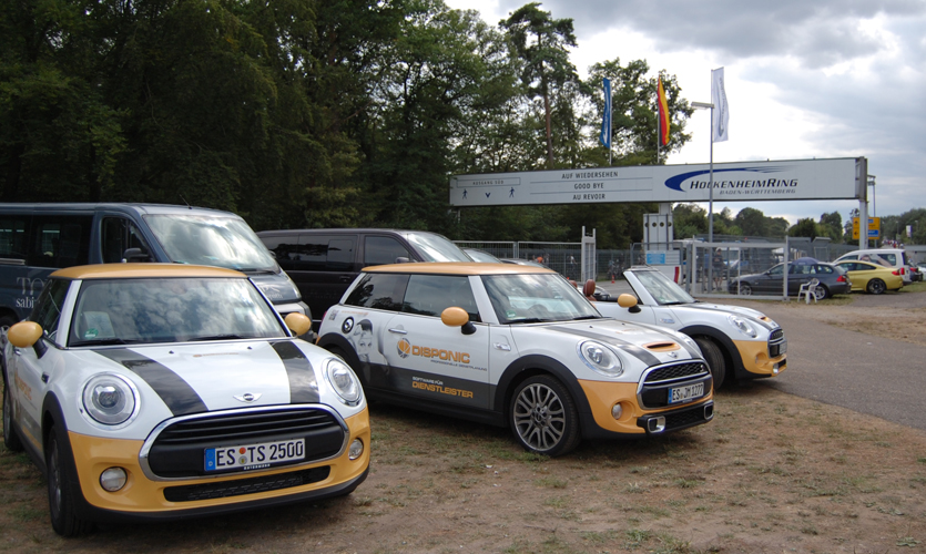 Das Bite Team am Hockenheimring