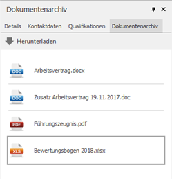 Dokumente in DISPONIC verwalten