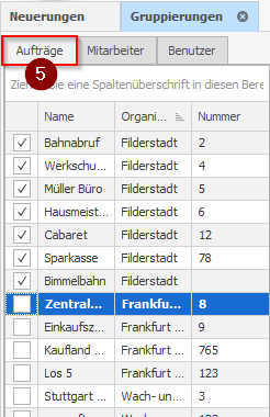 Aufträge in DISPONIC - Berechtigungen Aufträge in DISPONIC - Berechtigungen