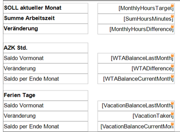 Arbeitskonten auf Mitarbeiterebene Arbeitskonten auf Mitarbeiterebene und die jeweilige Darstellung i Dienstplan
