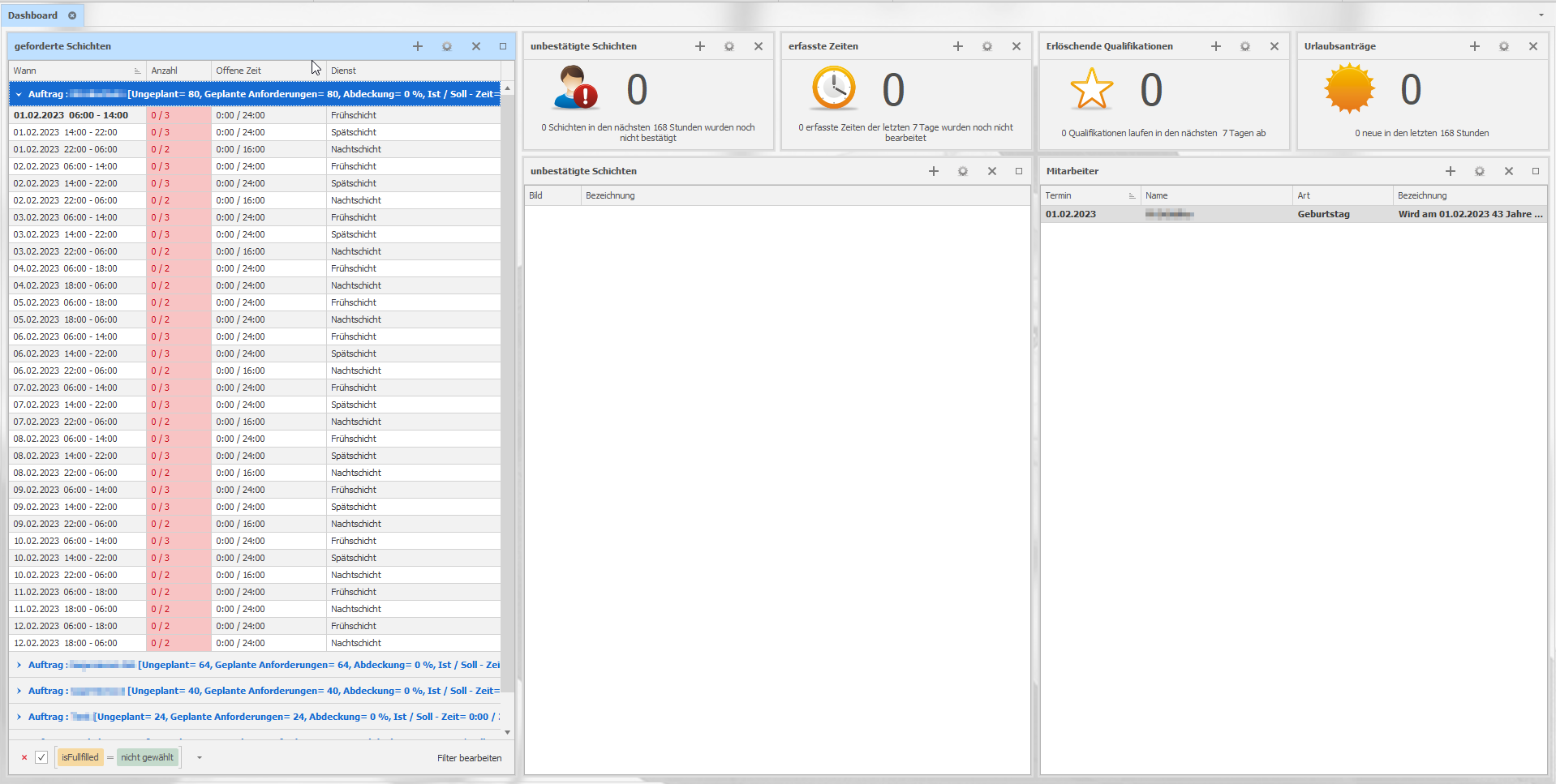 DISPONIC Dashboard sorgt für mehr Übersichtlichkeit
