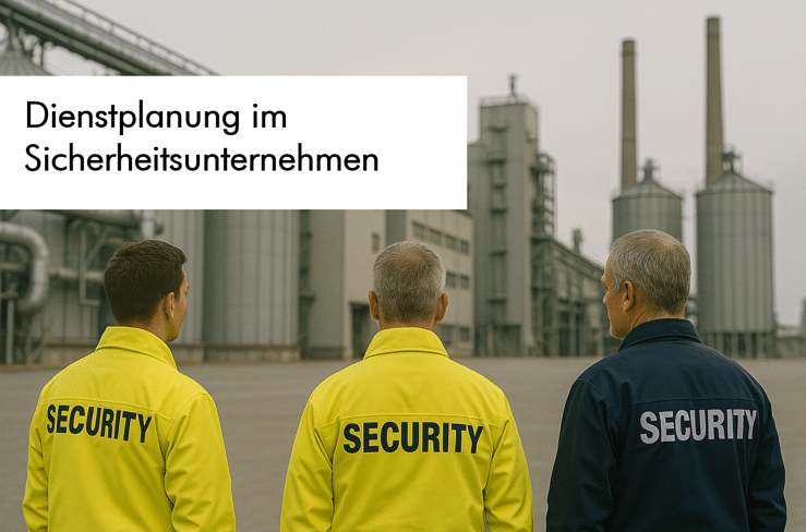 Die Dienstplanung ist für Unternehmen der Sicherheitsbranche eine zentrale administrative Tätigkeit