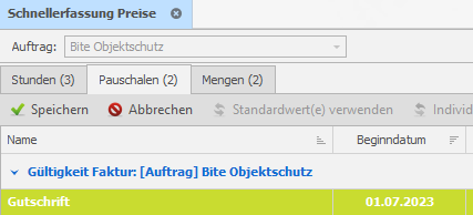 Wiederkehrende Gutschriften in Ihrem Sicherheitsdienst Wiederkehrende Gutschriften - wie geht DISPONIC damit um?