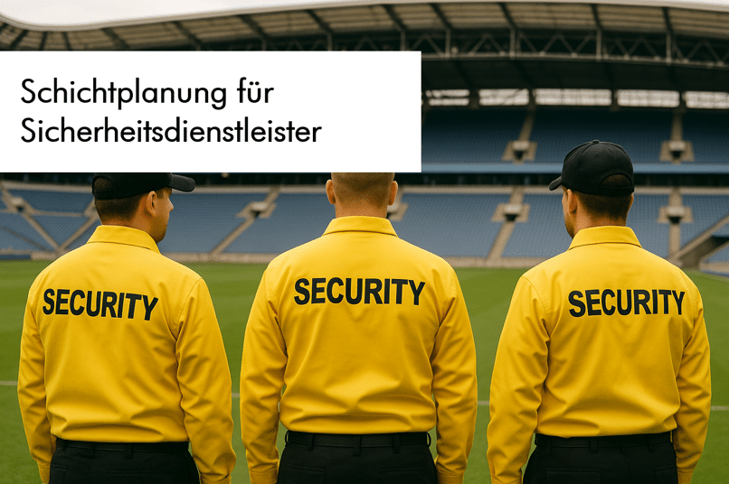 Eine solide Schichtplanung ist die Basis von jedem erfolgreichen Sicherheitsdienstleister