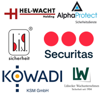 DISPONIC Referenzen Software für Dienstplanung DISPONIC mit starken Referenzen unter den führenden Sicherheitsdiensten in Deutschland