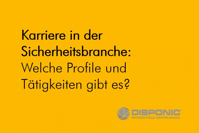 Für viele Personen kann eine Karriere bei einem Sicherheitsunternehmen eine spannende Karriereoption sein