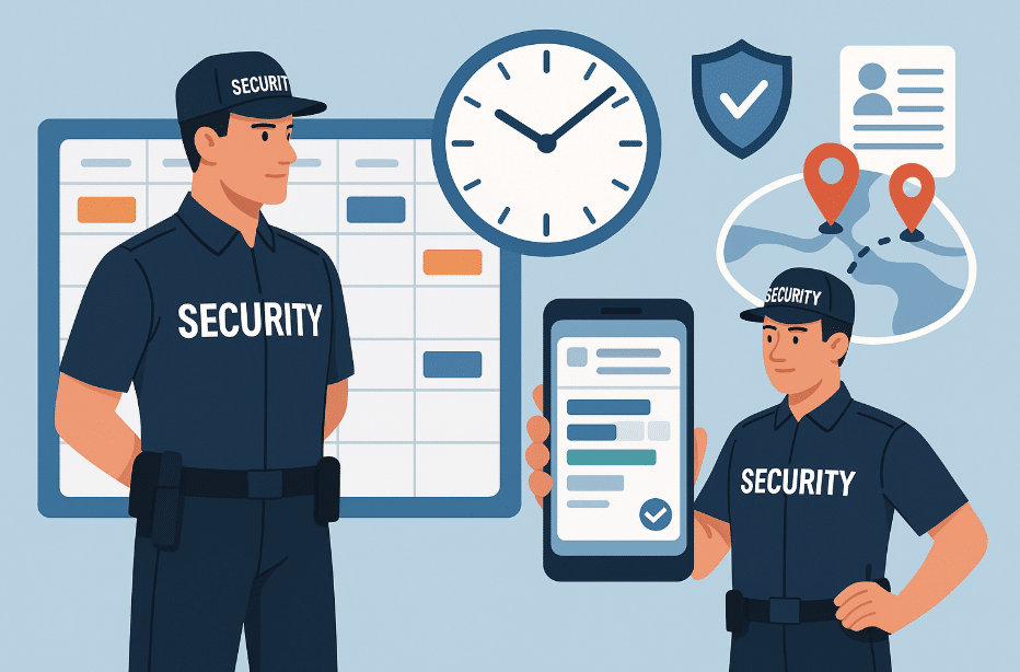 Softwarelösungen unterstützen Sicherheitsdienste bei der Dienstplanung und Auftragsdurchführung